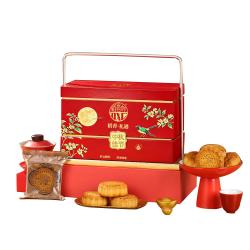 稻香村 宫廷食盒含糖醇月饼 1200g 盒装
