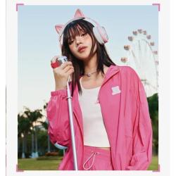 特步 975228140092 女款运动夹克