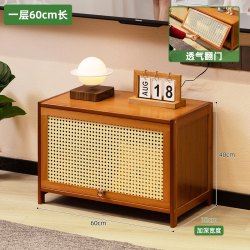 木马人 电视机柜2026新款客厅家用茶几组合小户型收纳储物中古落地柜卧室