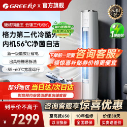 格力 云锦三代 KFR-72LW/NhBa1BAj 新一级能效 立柜式空调 3匹