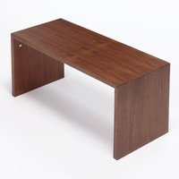 無印良品 MUJI 无印良品 C 型家具 层压板 胡桃木色 宽 70cm