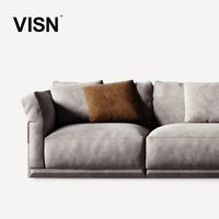 VISN 意式模块组合沙发 别墅大宅客厅配套系列 大平层真皮沙发