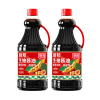 厨邦 酱油 生抽酱油1.88kg*2