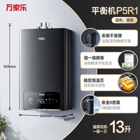 万家乐 平衡式燃气热水器P5R1 精控恒温 超一级静音 浴室房专用