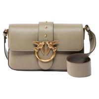 PINKO Mini Love Bag 皮革女士单肩包