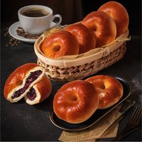 阿华田 可可红豆夹心面包
