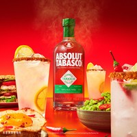 绝对伏特加 ABSOLUT绝对伏特加酒辣椒仔味700ml（赠:Tabasco联盟铝罐）