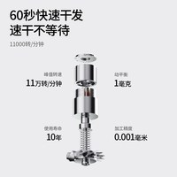 直白 负离子护发 高速电吹风机