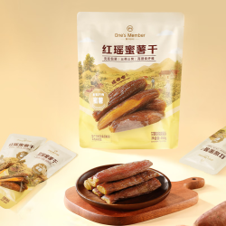1号会员店 红瑶蜜薯干450g/9包 低脂即食