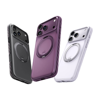图拉斯 OFlow支点壳 机械声支架 红色 iPhone17ProMax/18ProMax 手机壳