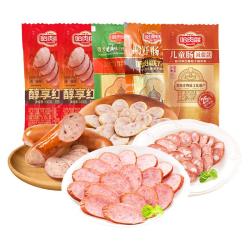 哈肉联 哈尔滨红肠中华 组合装醇享100g*2支+减盐瘦肉85g*1支+白肠85g*2支