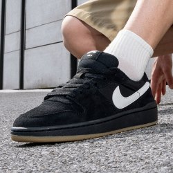 NIKE 茵特丨耐克男黑色休闲鞋新款NIKE SB CODE 58滑板鞋运动鞋