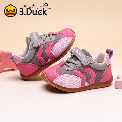 B.Duck 童鞋春春新款  949灰/玫红 29 码 脚长17.3-17.8cm