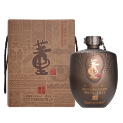 董酒 [限时售卖]董酒第十五届酒博会纪念酒54度1.5L坛装贵州董香型白酒买一送一，一共3L