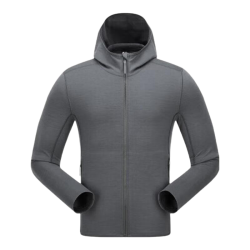 牧高笛 云岭 Pro Merino Wool保暖连帽抓绒衣