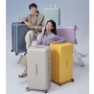卡拉羊 防刮抗摔魔方体拉杆旅行箱CX8138  24英寸