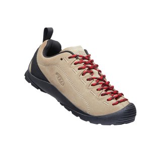 KEEN 香港直邮Keen Jasper  山系露营舒适 抓地 低帮徒步鞋 男款银貂色