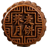 乐归农 无蔗糖五仁荞麦月饼 传统糕点