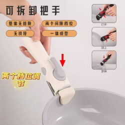 可拆卸手柄防烫万能通用锅把手适用于锅具碗具分离式把手锅夹