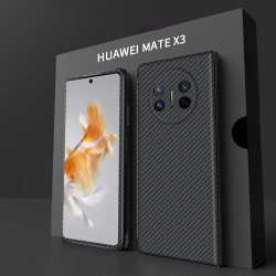 适用华为Mate X3折叠手机壳典藏版全包防摔时尚超薄碳纤维纹理保