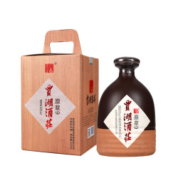 贾湖牌 贾湖贾湖酒庄9年原浆五粮酿造原浆固态发酵60度500