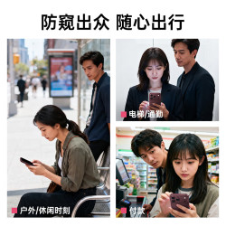 品胜 iPhone18Pro 28°防窥钢化膜 2片装