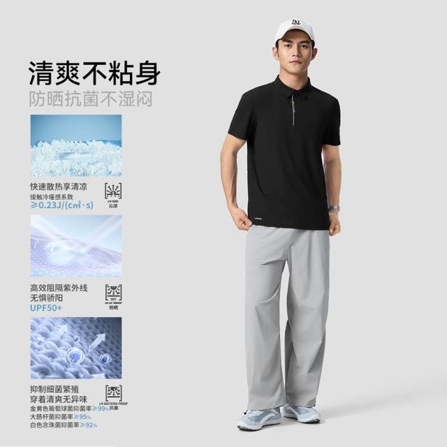 李宁 男士运动POLO衫 APLW351