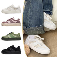 飞跃 feiyue/飞跃加绒休闲鞋女款2026冬季新款厚底保暖棉鞋复古板鞋007
