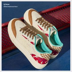 飞跃 feiyue/飞跃帆布鞋女鞋时尚休闲鞋街拍板鞋潮895潮鞋