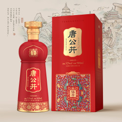 shuzhiyuan/蜀之源唐公井伍号浓香型白酒优级纯粮粮食酿造52度500