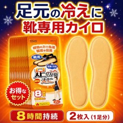 还原.爱 日本品牌自发热鞋垫女加热女暖脚宝暖足贴男暖脚底鞋垫可行走203