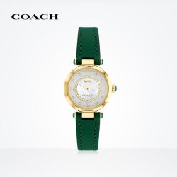 COACH CARY系列时尚小绿表欧美腕表