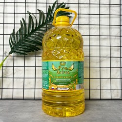 俄罗斯原装进口大豆油阿穆尔珍珠非转基因食用油5L植物油哈罗石牌