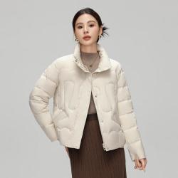 雪中飞 女式短款羽绒服