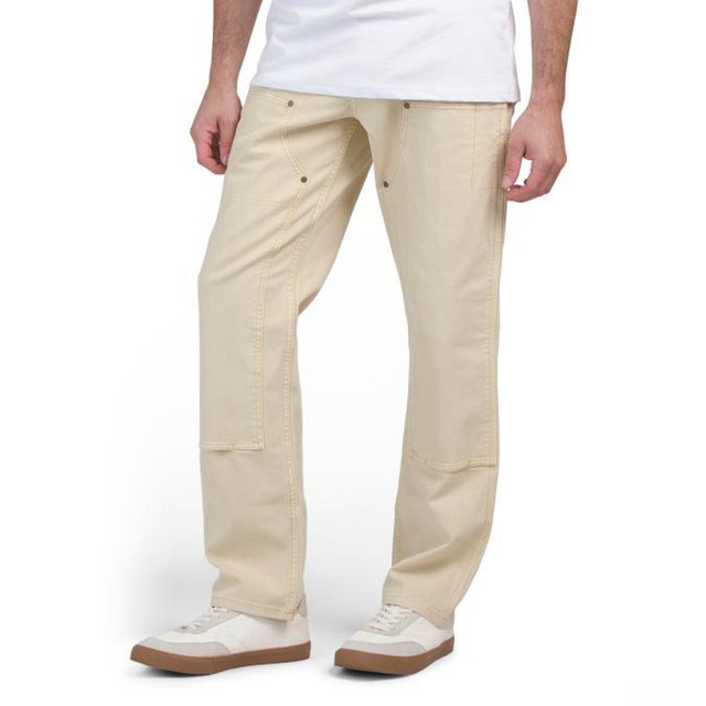 carhartt 男款宽松直筒工装裤