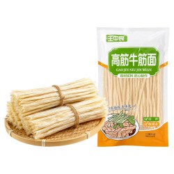 王中良牛筋面高筋牛筋面袋装速食凉拌做辣条独立包装批发独立包装