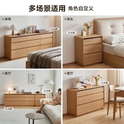 全友 家居 一体式梳妆台 原木色
