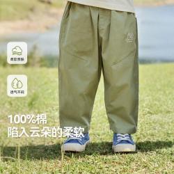 嘟嘟家 儿童裤子户外男童长裤女童春秋宝宝休闲裤秋洋气