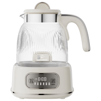 美的 全玻璃0胶水 1.5L 养生壶