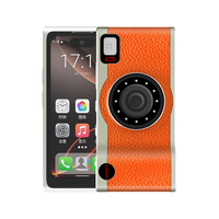 乐易 S17 mini 4英寸超小屏 亮橙色 8GB+128GB 手机