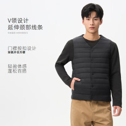 千仞岗 反季低价~90绒子650+蓬松马甲 俩色可选（库存有限）