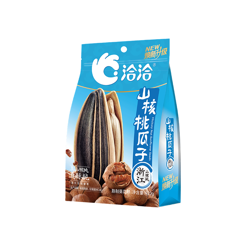 洽洽 山核桃味瓜子 420g 葵花籽