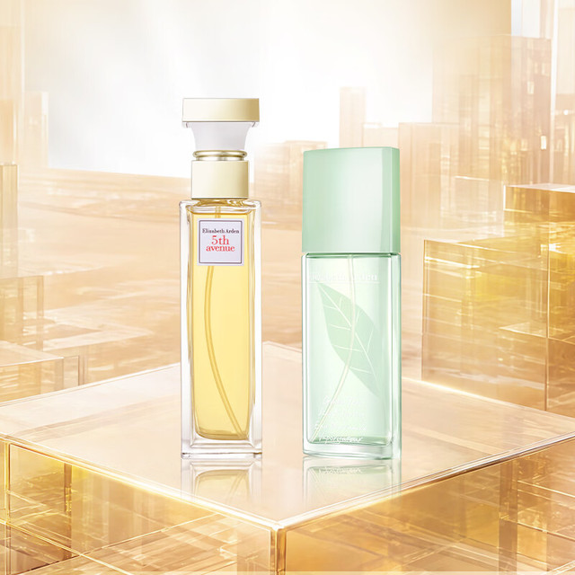 PLUS会员、今日必买：伊丽莎白·雅顿 限时特价！第五大道香水30ml+绿茶香水30ml