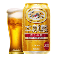 麒麟 香之舞啤酒 低温熟成 350ml*6罐