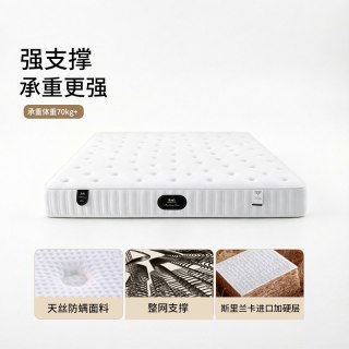 慕胜 硬床垫透气高质量不塌陷溜边椰棕弹簧静音家用卧室护腰加硬Y2
