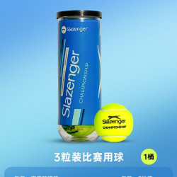 Slazenger 网球温网比赛用球高弹单人练习初学者训练球3只