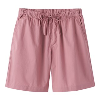 MUJI 無印良品 女式水洗平纹短裤