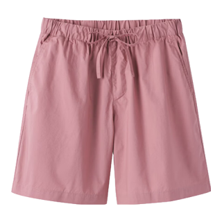 MUJI 無印良品 女式水洗平纹短裤