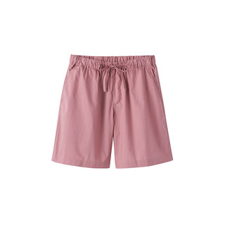MUJI 無印良品 女式水洗平纹短裤