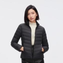 波司登 经典基础款 春季立领女短款基础轻暖轻薄羽绒服防风外套